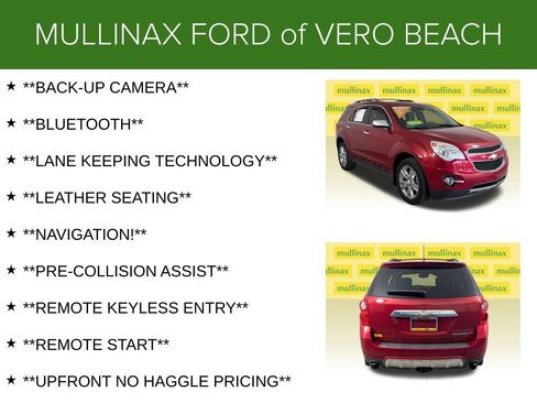 Used 2013 Chevrolet Equinox LTZ w/ LPO, Protection Package FWD image 5