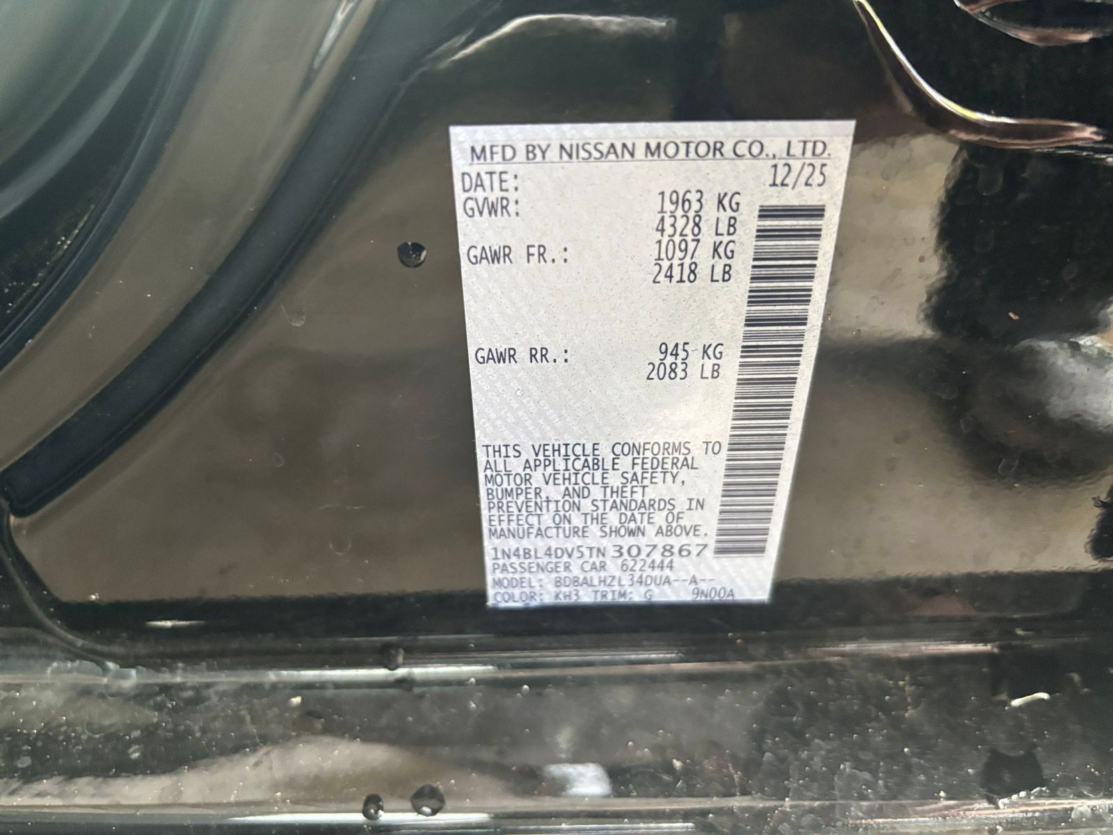 Used 2026 Nissan Altima 2.5 SV FWD image 28