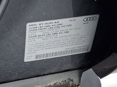 Certified 2022 Audi Q5 2.0T Premium Plus image 28