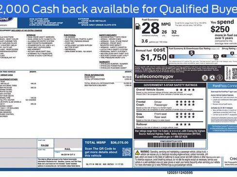 New 2026 Ford Escape Active w/ Tech Pack #1 image 5