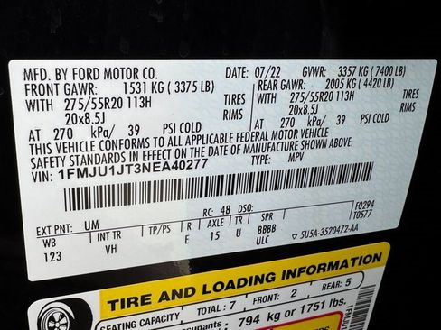 Certified 2022 Ford Expedition XLT image 32