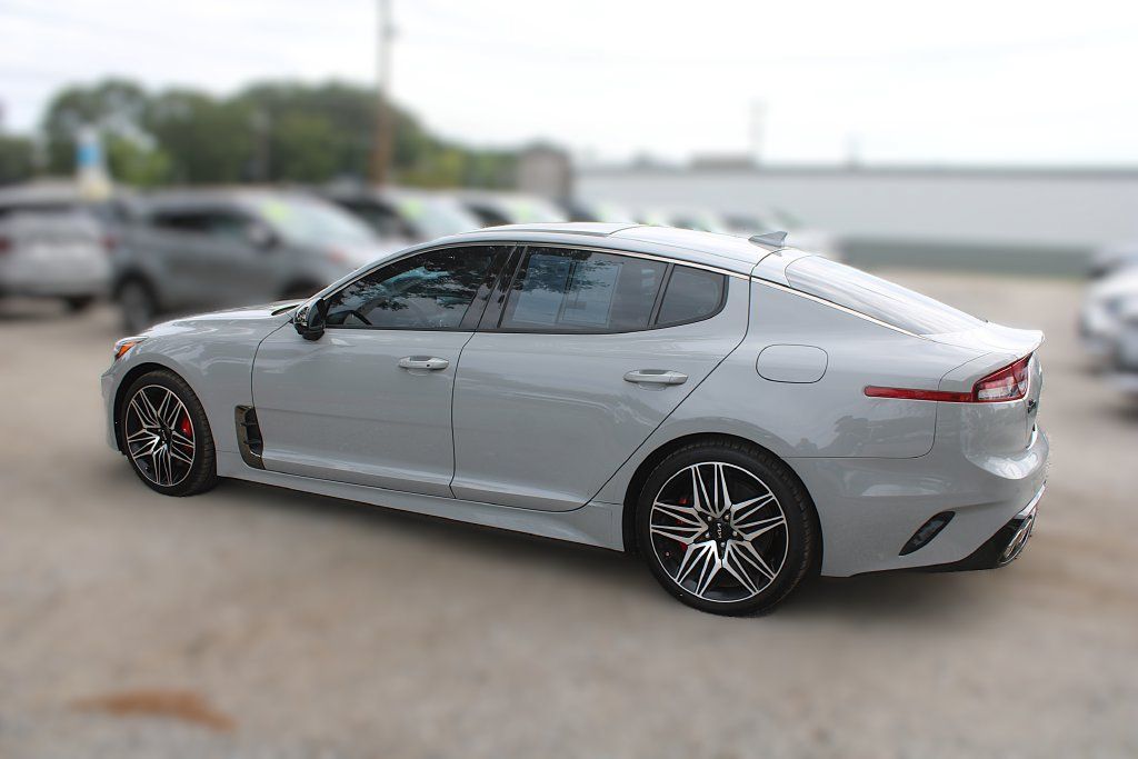Certified 2023 Kia Stinger GT2 w/ Red Interior Color Package RWD image 13