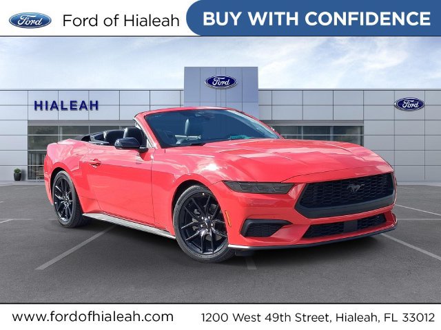 Used 2025 Ford Mustang Convertible w/ Mustang Nite Pony Package RWD image 1