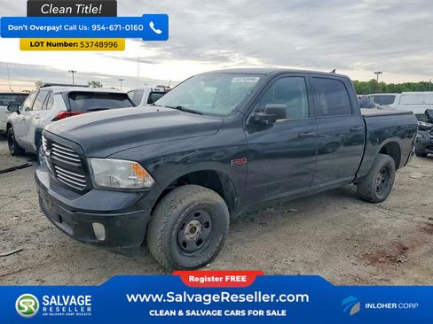 Used 2016 RAM 1500 Big Horn AWD/4WD image 1