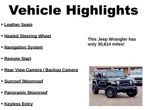 Used 2023 Jeep Wrangler Unlimited Rubicon 392 AWD/4WD image 51