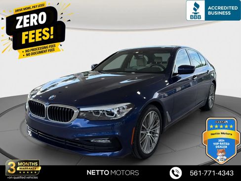 Used 2018 BMW 530i w/ Premium Package RWD image 1
