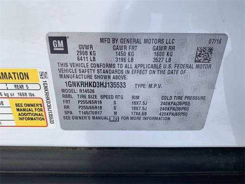 Used 2017 Chevrolet Traverse LT image 33