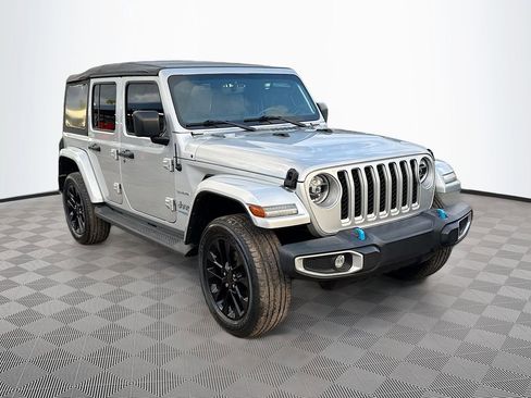 Used 2022 Jeep Wrangler Unlimited Sahara 4xe w/ Cold Weather Group image 4