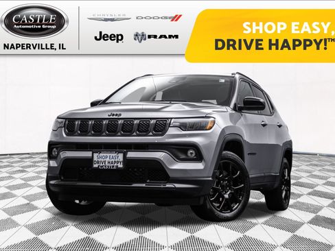 Used 2023 Jeep Compass Latitude w/ Sun and Sound Group AWD/4WD image 1