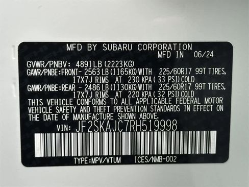 Certified 2024 Subaru Forester Wilderness image 22