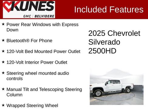Used 2025 Chevrolet Silverado 2500 LT w/ Convenience Package image 3