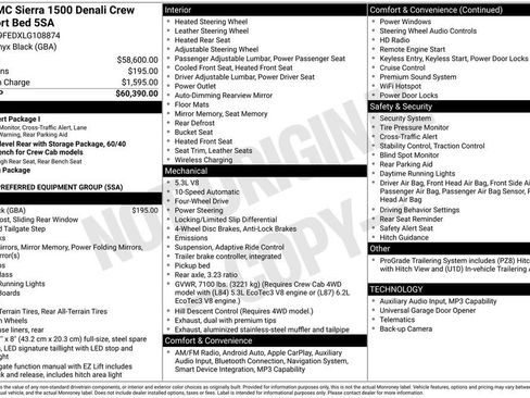 Used 2020 GMC Sierra 1500 Denali image 9