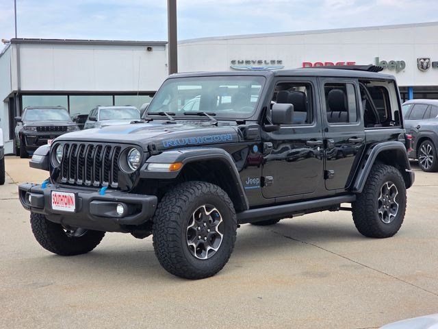 Used 2023 Jeep Wrangler Unlimited Rubicon 4xe w/ Steel Bumper Group AWD/4WD image 3