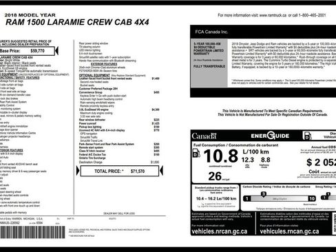 Used 2018 RAM 1500 Laramie w/ Convenience Group AWD/4WD image 6