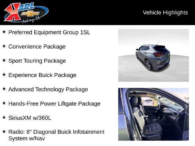 Used 2021 Buick Encore GX Essence w/ Advanced Technology Package AWD/4WD image 2