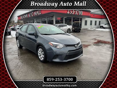 Used 2016 Toyota Corolla S Special Edition