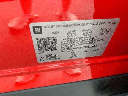 Certified 2020 Chevrolet Blazer LT AWD/4WD image 32