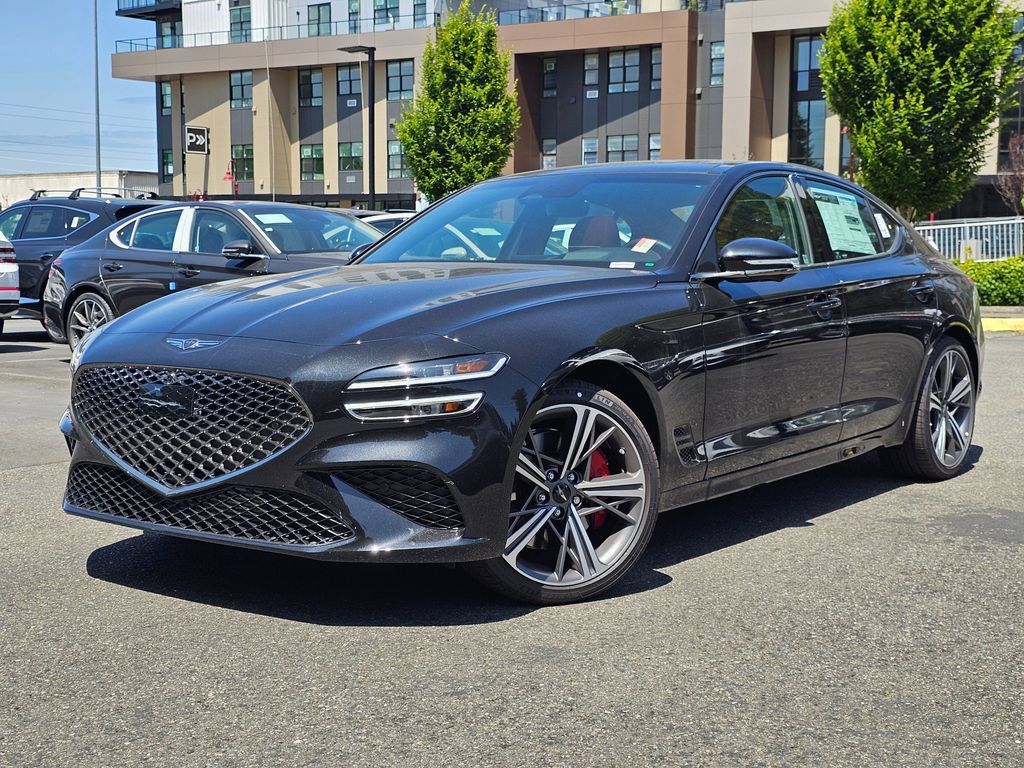 Certified 2025 Genesis G70 3.3T Advanced w/ Sport Prestige Package AWD/4WD image 1