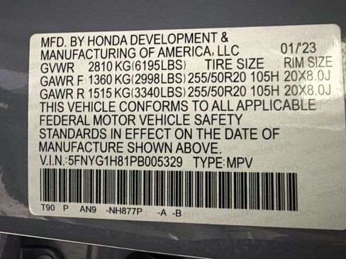 Used 2023 Honda Pilot Elite image 23