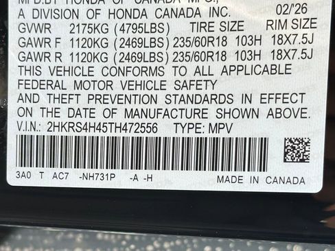 New 2026 Honda CR-V EX image 21