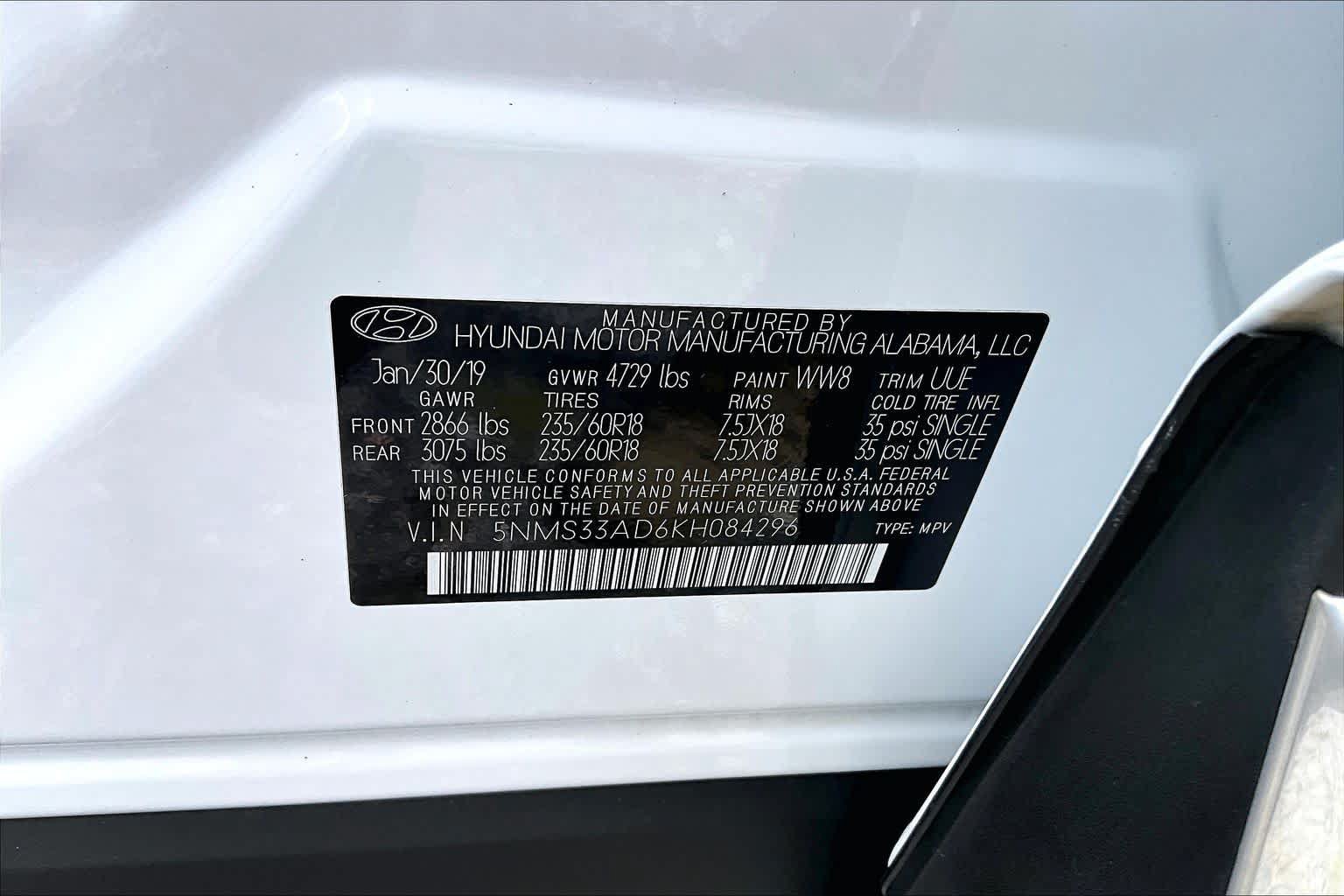 Used 2019 Hyundai Santa Fe SEL FWD image 33