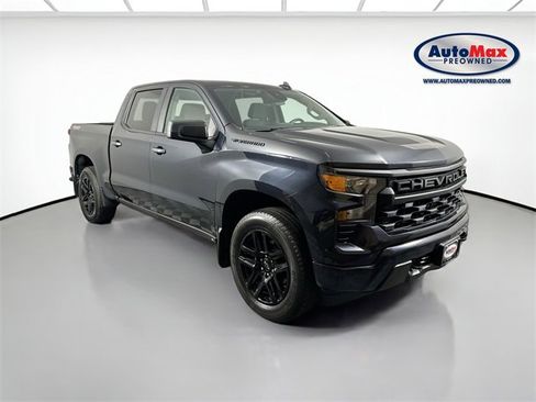 Used 2023 Chevrolet Silverado 1500 Custom w/ LPO, Dark Essentials Package image 1