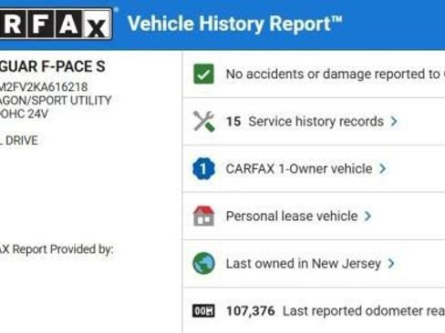 Used 2019 Jaguar F-PACE S image 5