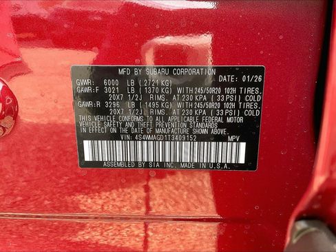 New 2026 Subaru Ascent Limited image 12