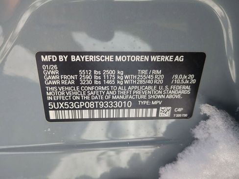 New 2026 BMW X3 xDrive30 w/ M Sport Package image 29