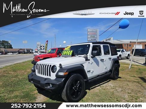 Used 2019 Jeep Wrangler Unlimited Sport AWD/4WD image 1