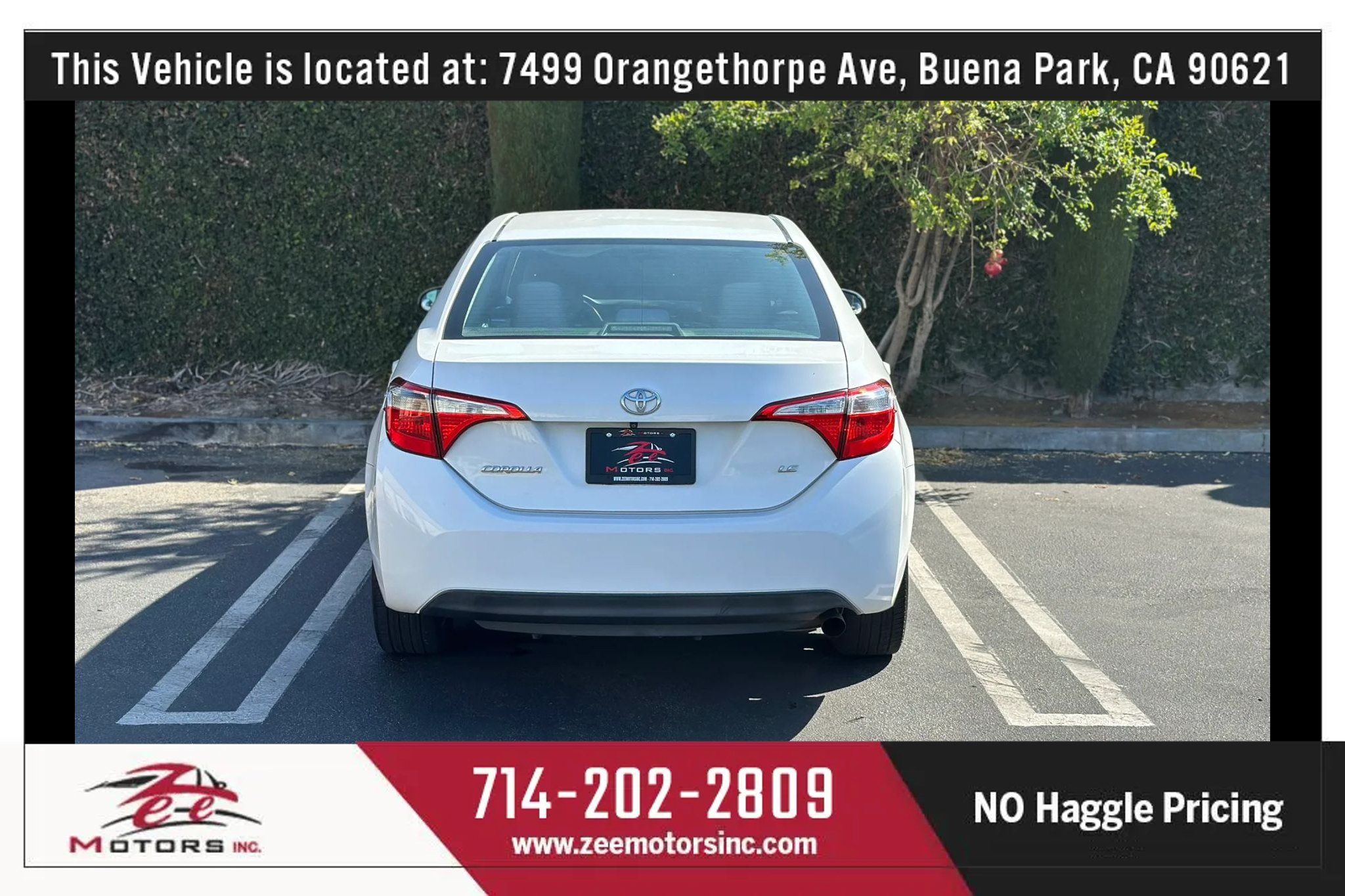 Used 2015 Toyota Corolla LE FWD image 8
