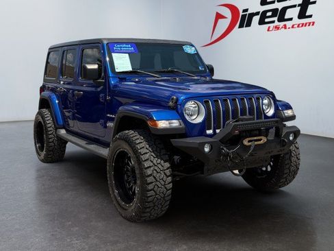 Used 2019 Jeep Wrangler Unlimited Sahara AWD/4WD image 1