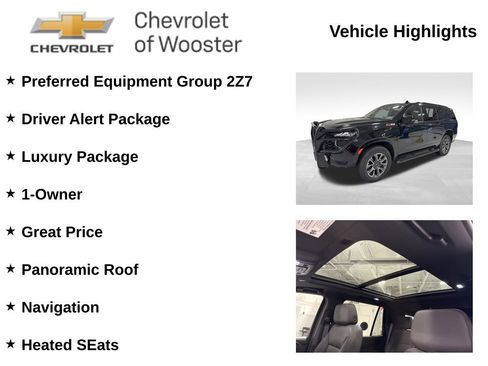 Used 2024 Chevrolet Tahoe Z71 w/ Luxury Package AWD/4WD image 2