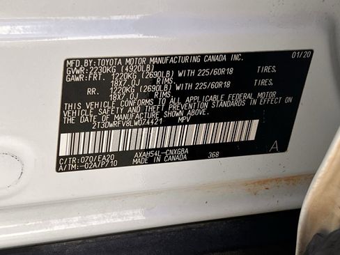 Used 2020 Toyota RAV4 Limited image 35