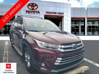 Certified 2019 Toyota Highlander Limited Platinum