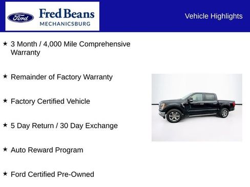 Certified 2022 Ford F150 XLT w/ Equipment Group 302A High image 5