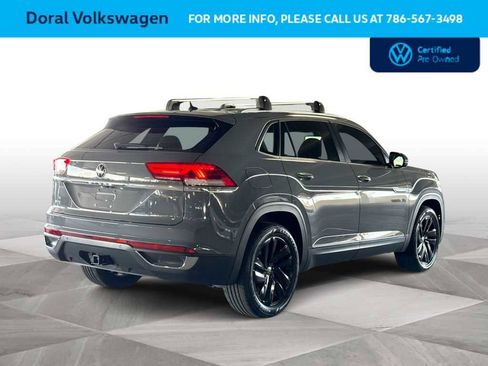 Certified 2023 Volkswagen Atlas Cross Sport SE w/ Black Wheel Package FWD image 8