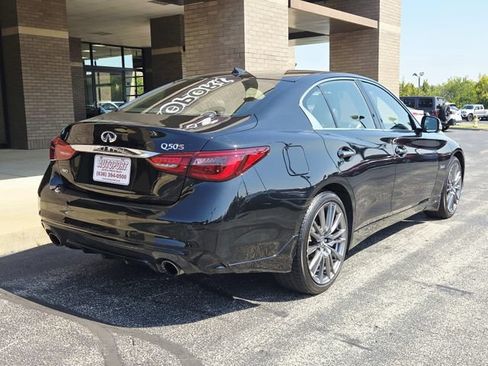 Used 2018 INFINITI Q50 Red Sport 400 AWD/4WD image 3