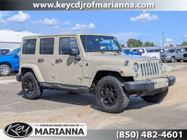Used 2017 Jeep Wrangler Unlimited Sahara w/ Connectivity Group AWD/4WD image 1