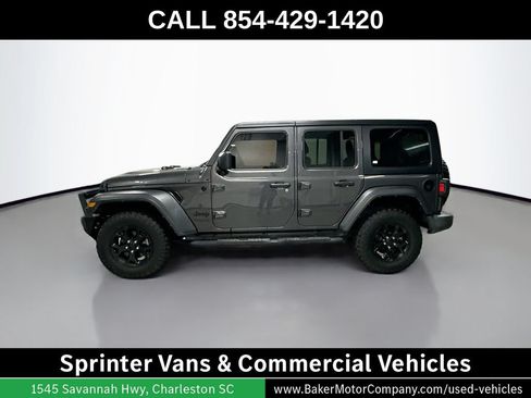 Used 2022 Jeep Wrangler Unlimited Sport AWD/4WD image 2