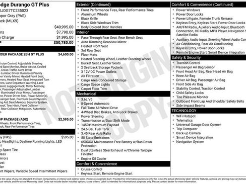 New 2026 Dodge Durango GT image 2