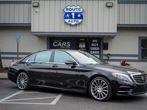 Used 2015 Mercedes-Benz S 550 Sedan w/ Sport Package image 5