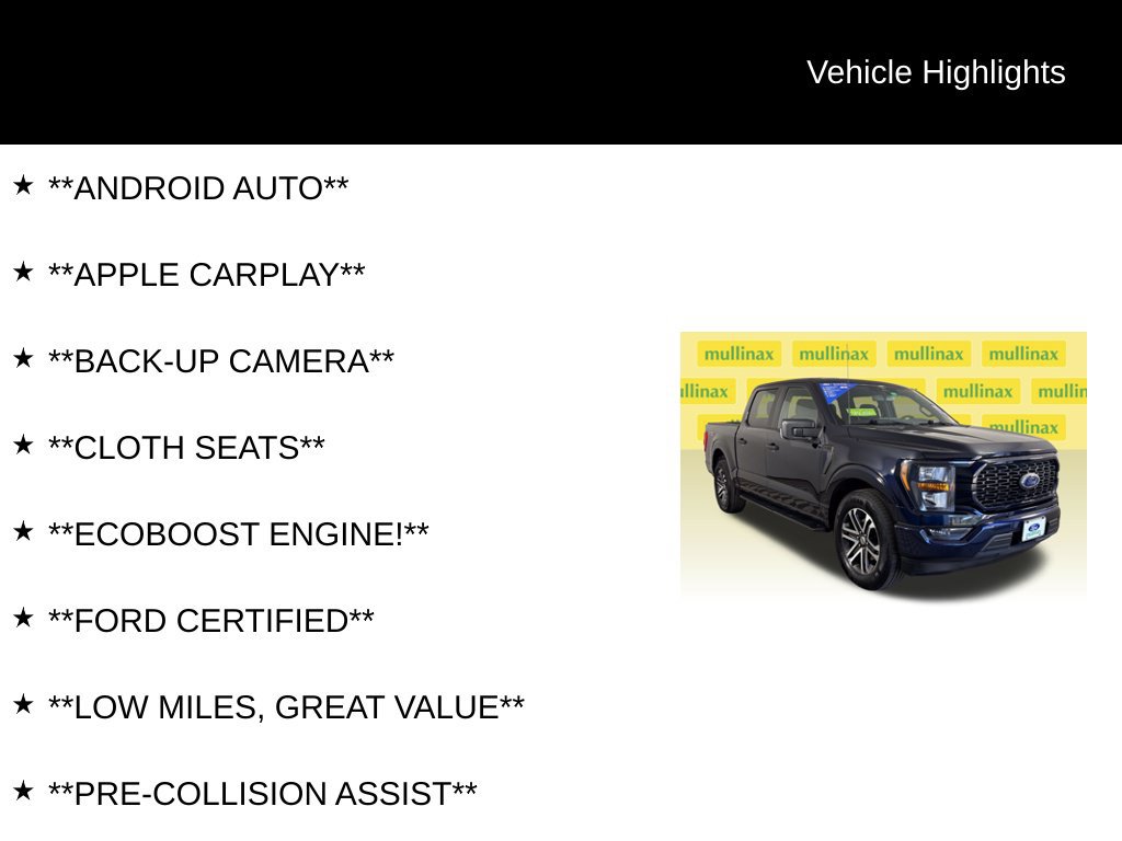 Certified 2023 Ford F150 XL w/ STX Appearance Package RWD image 13