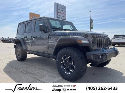 New 2023 Jeep Wrangler Unlimited Rubicon 4xe w/ Cold Weather Group image 1