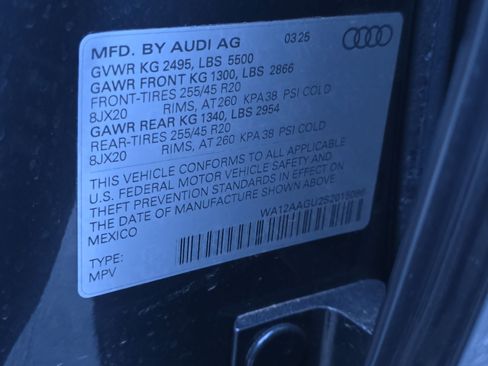 New 2025 Audi Q5 Premium Plus image 36