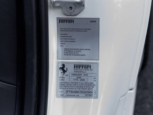 Used 2019 Ferrari 488 Spider RWD image 22