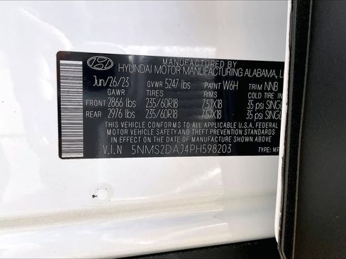 Certified 2023 Hyundai Santa Fe SEL image 62