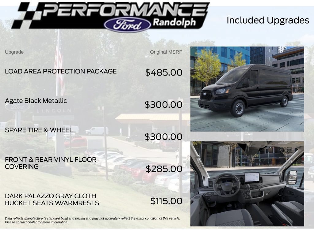 New 2026 Ford Transit 250 148 Medium Roof w/ Load Area Protection Package RWD image 4