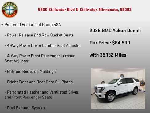 Used 2025 GMC Yukon Denali AWD/4WD image 5