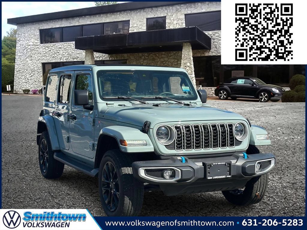 Used 2024 Jeep Wrangler Unlimited Sahara w/ Technology Group AWD/4WD image 1